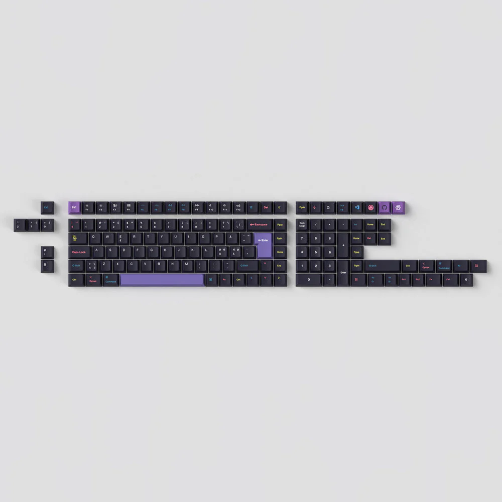 ISO Cherry Profile Dye-Sub PBT Full Set Keycap Set - Developer - Image 4