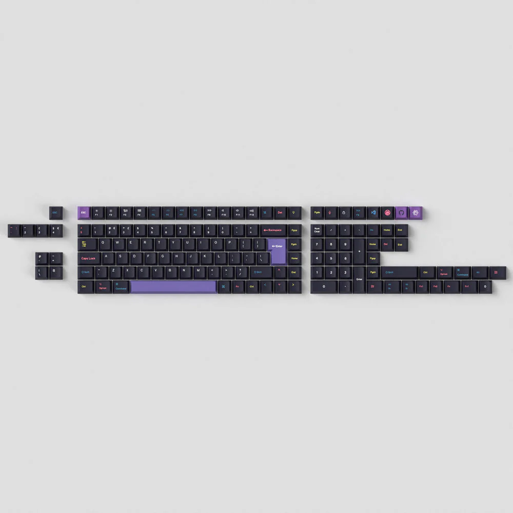 ISO Cherry Profile Dye-Sub PBT Full Set Keycap Set - Developer - Image 5