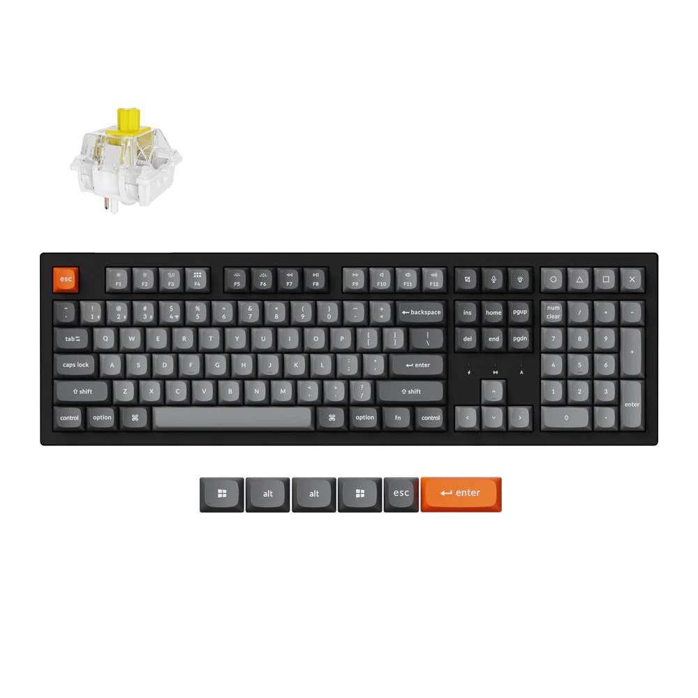 Keychron K10 Max QMK Wireless Mechanical Keyboard (US ANSI Layout) - Image 10