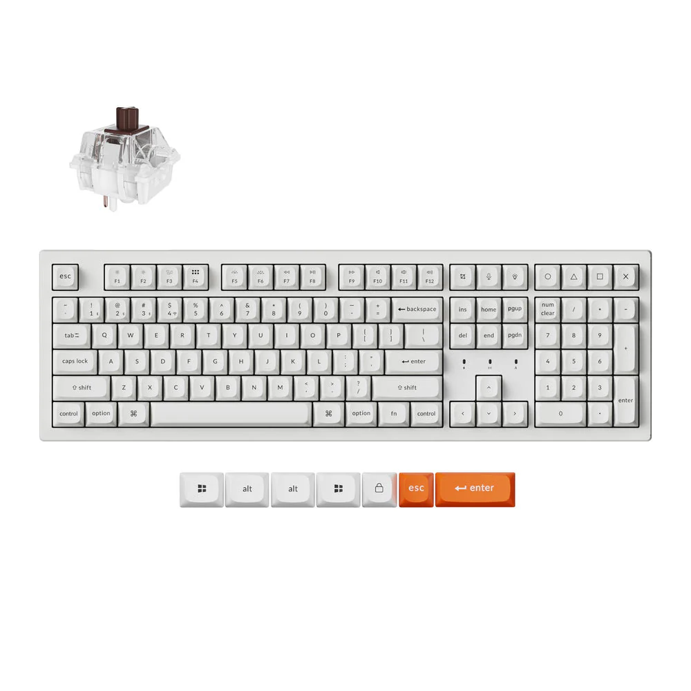 Keychron K10 Max QMK Wireless Mechanical Keyboard (US ANSI Layout) - Image 11
