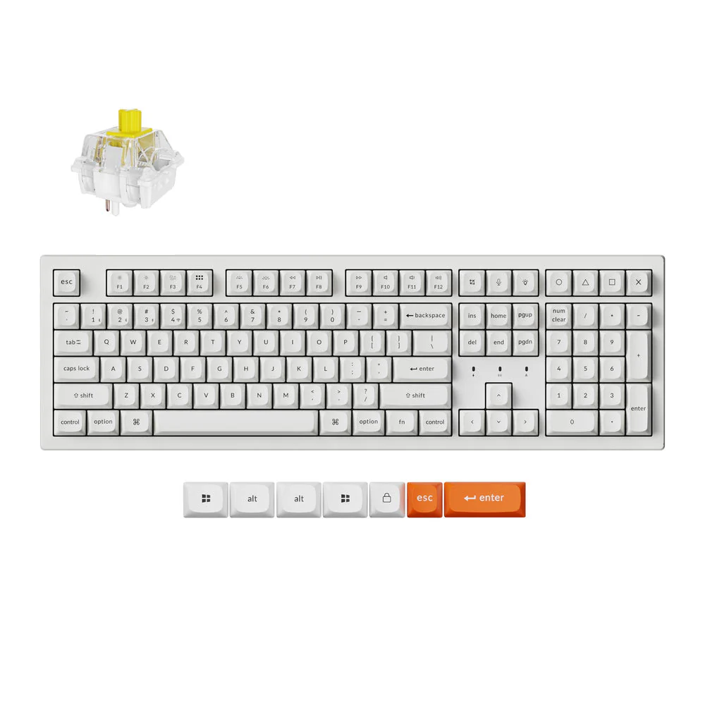 Keychron K10 Max QMK Wireless Mechanical Keyboard (US ANSI Layout) - Image 12