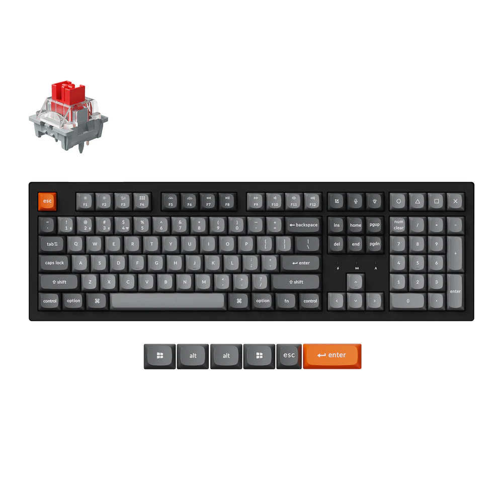 Keychron K10 Max QMK Wireless Mechanical Keyboard (US ANSI Layout) - Image 13