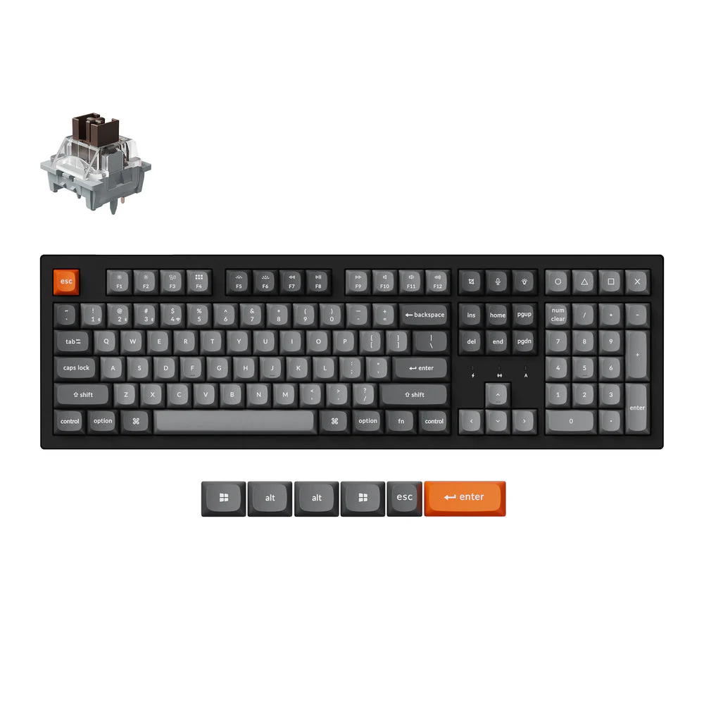 Keychron K10 Max QMK Wireless Mechanical Keyboard (US ANSI Layout) - Image 14