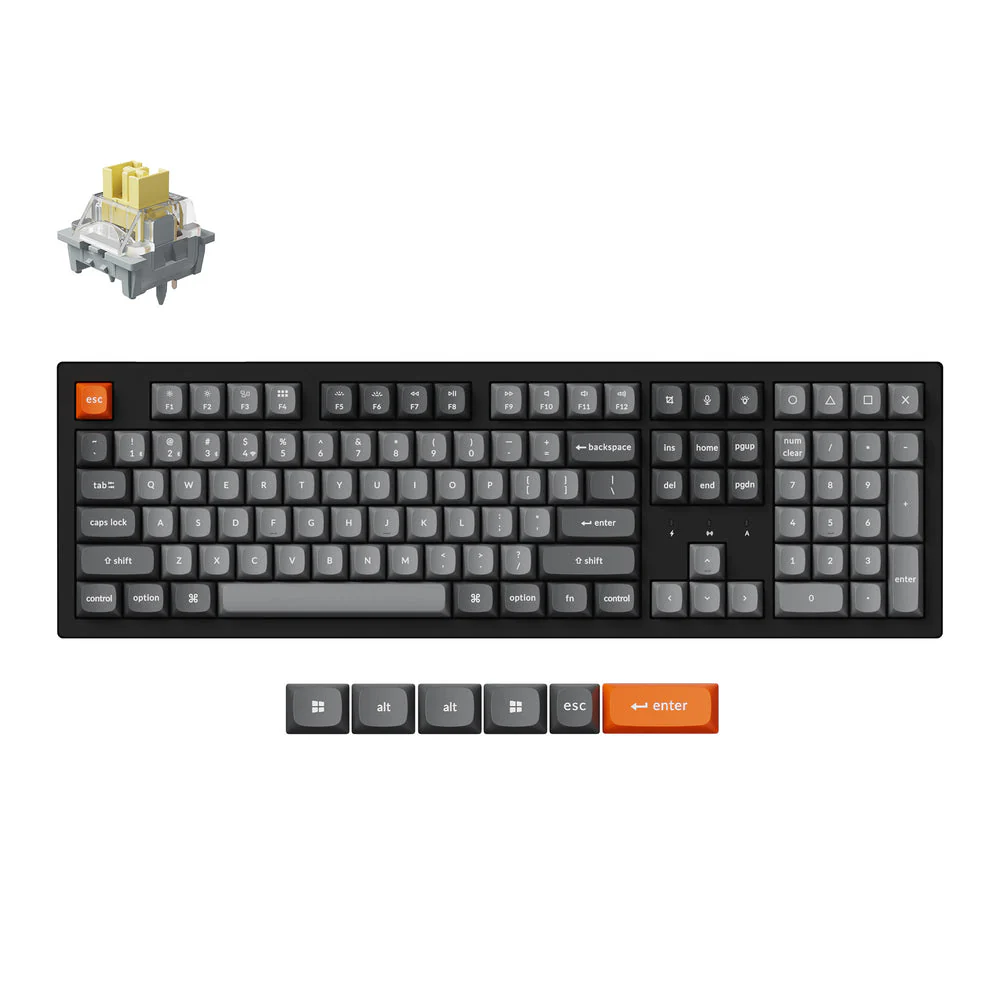 Keychron K10 Max QMK Wireless Mechanical Keyboard (US ANSI Layout) - Image 16