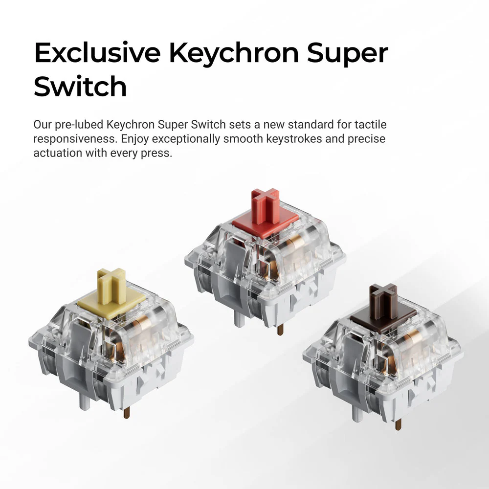 Keychron K10 Max QMK Wireless Mechanical Keyboard (US ANSI Layout) - Image 3