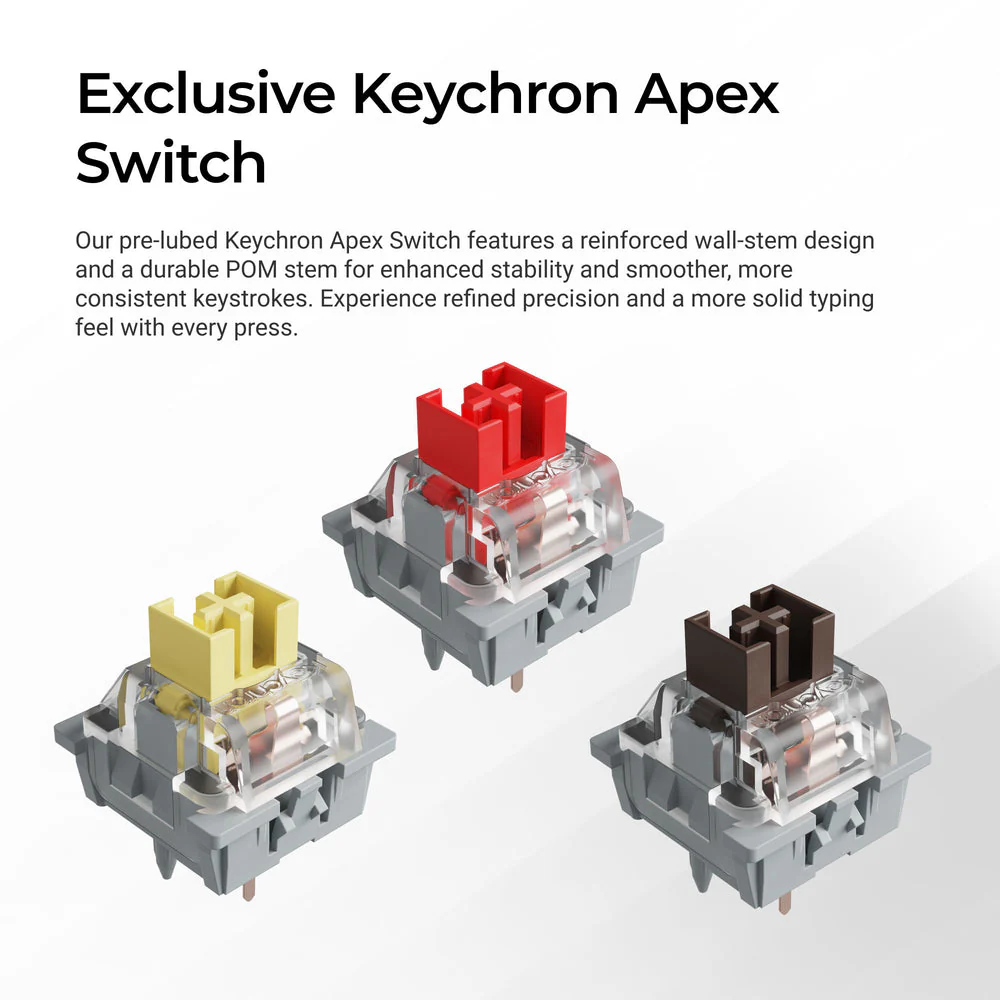 Keychron K10 Max QMK Wireless Mechanical Keyboard (US ANSI Layout) - Image 4