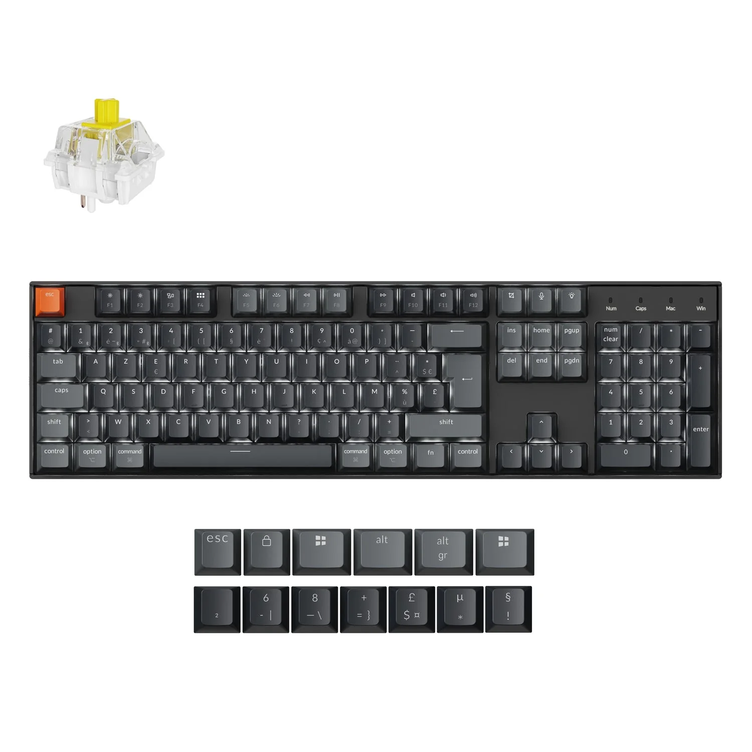 Keychron K10 QMK Wireless Mechanical Keyboard (ISO Layout) - Version 2 - Image 30