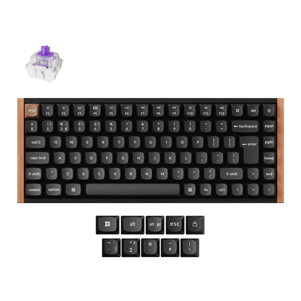 Keychron K2 HE Wireless Magnetic Switch Custom Keyboard ISO Layout Collection - Image 5