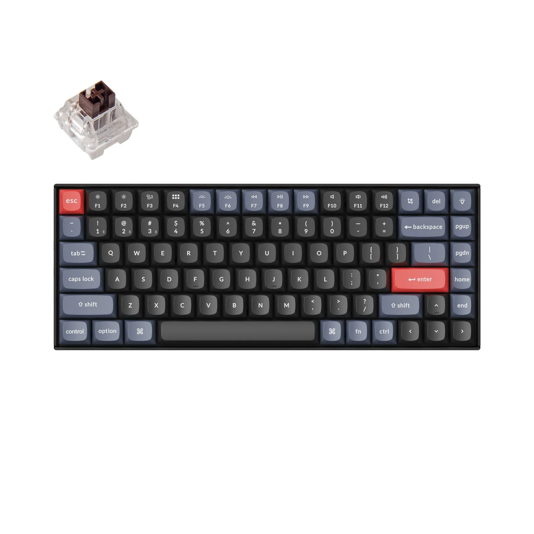 Keychron K2 Pro QMK/VIA Wireless Mechanical Keyboard (US ANSI Layout) - Image 3
