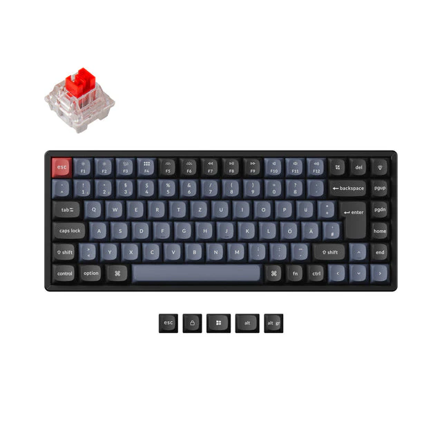 Keychron K2 Pro QMK/VIA Wireless Mechanical Keyboard ISO Layout Collection - Image 15