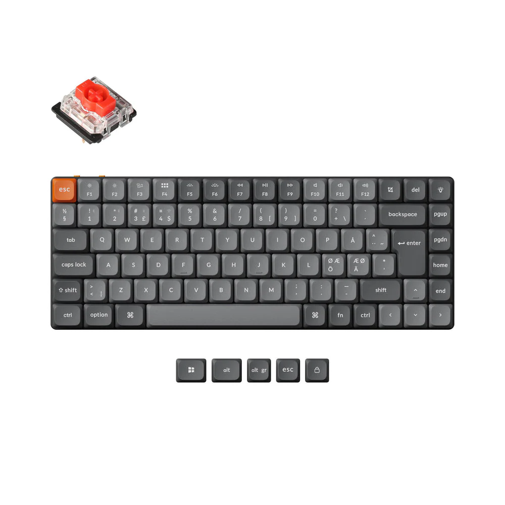 Keychron K3 Max QMK/VIA Wireless Custom Mechanical Keyboard ISO Layout Collection - Image 7