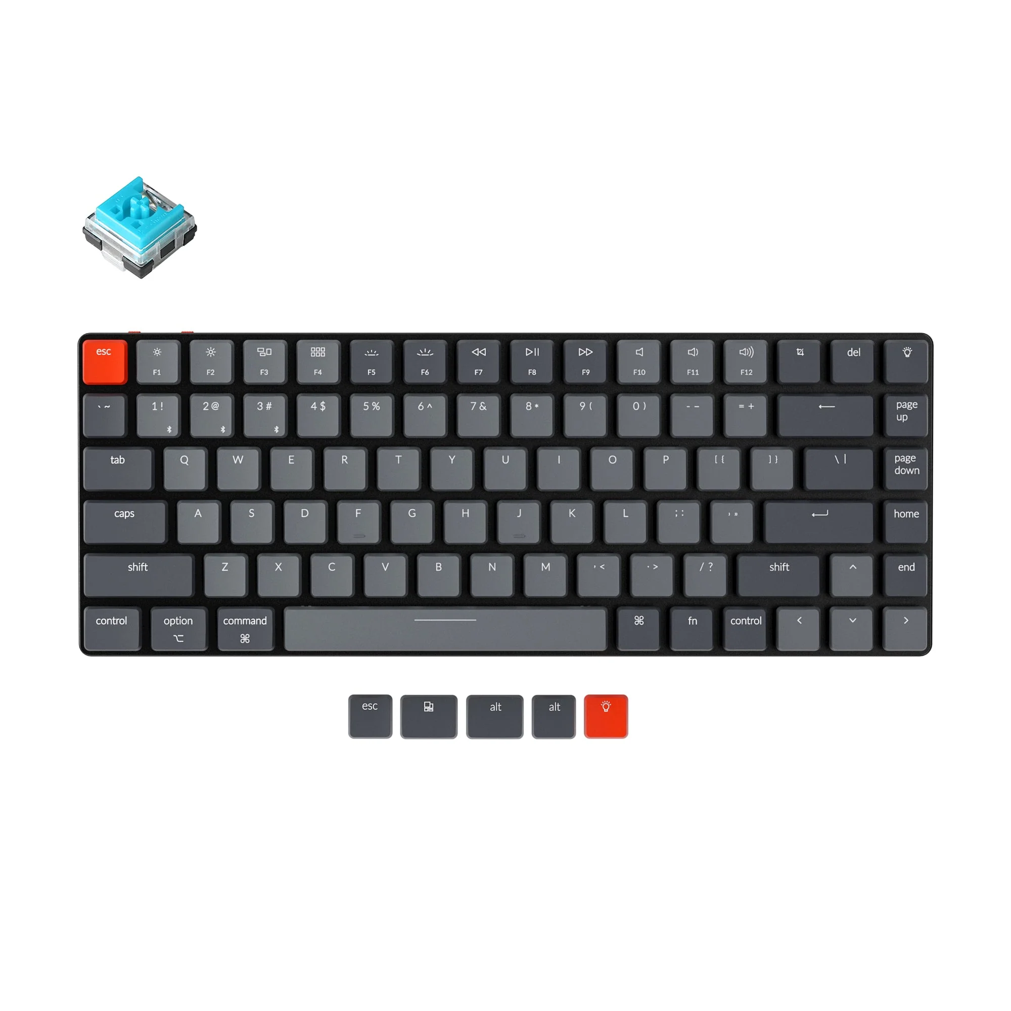 Keychron K3 Ultra-slim Wireless Mechanical Keyboard (Version 2) (US ANSI Layout) - Image 13