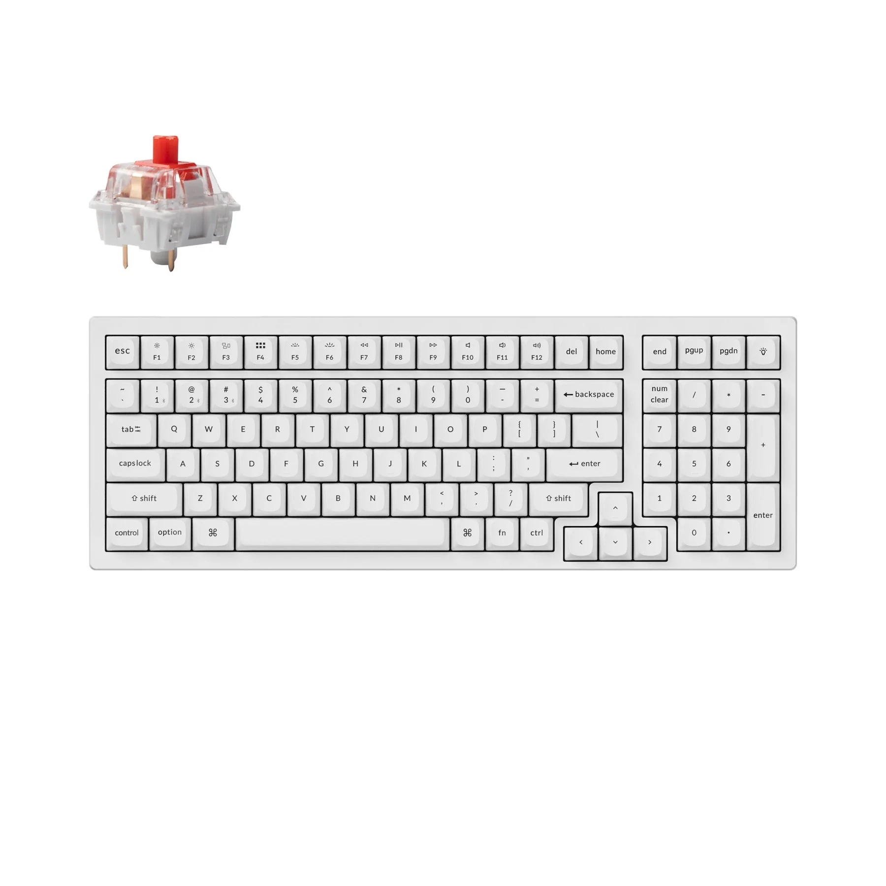 Keychron K4 Pro QMK/VIA Wireless Mechanical Keyboard (US ANSI Layout) - Image 11
