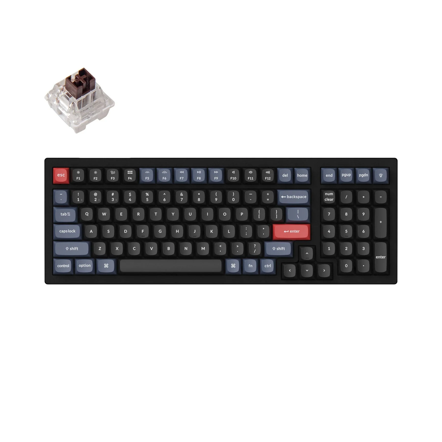 Keychron K4 Pro QMK/VIA Wireless Mechanical Keyboard (US ANSI Layout) - Image 9