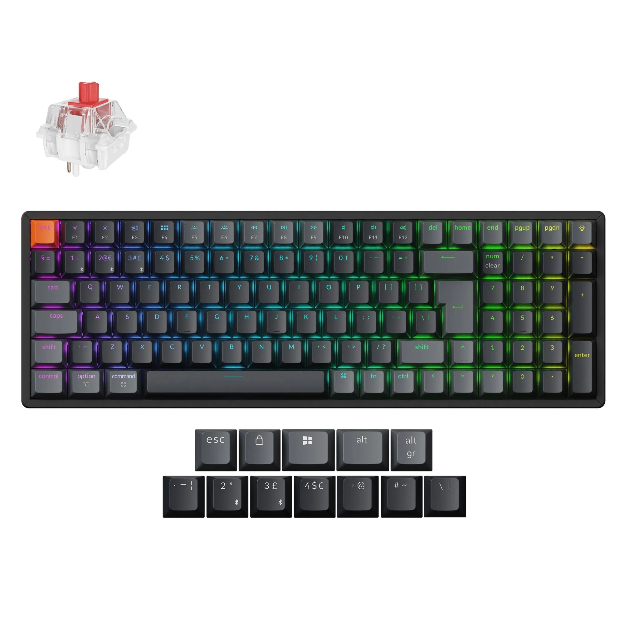 Keychron K4 QMK Wireless Mechanical Keyboard (ISO Layout) - Version 3 - Image 12