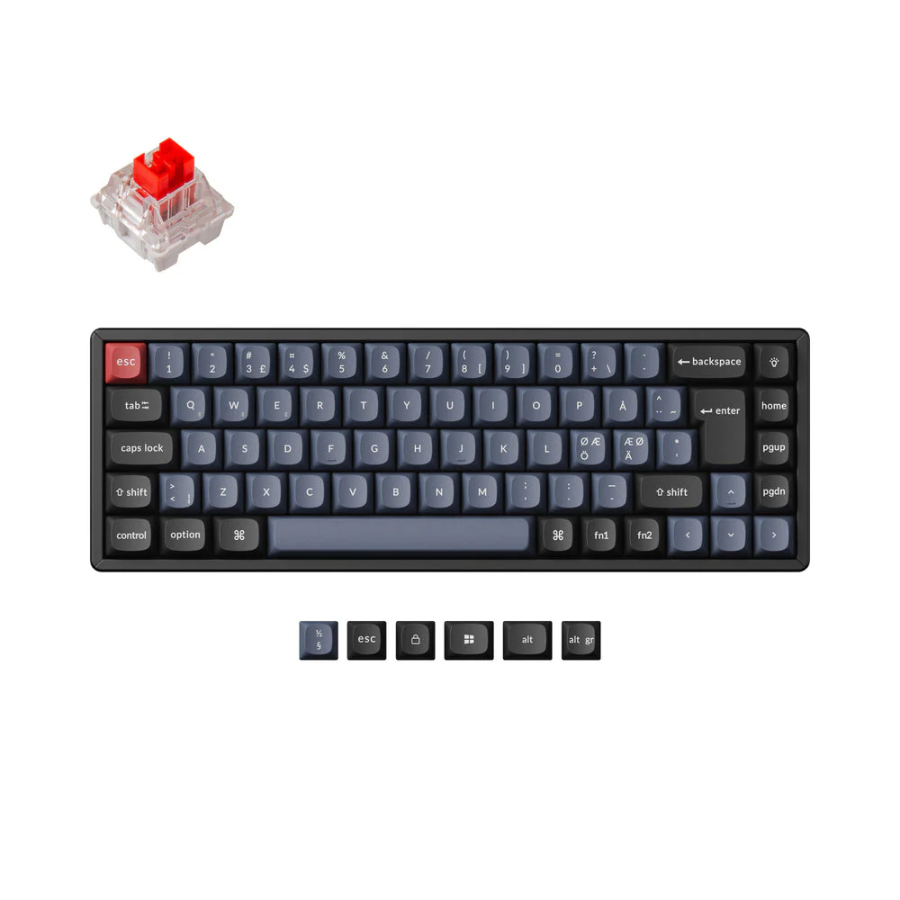 Keychron K6 Pro QMK/VIA Wireless Mechanical Keyboard ISO Layout Collection - Image 19