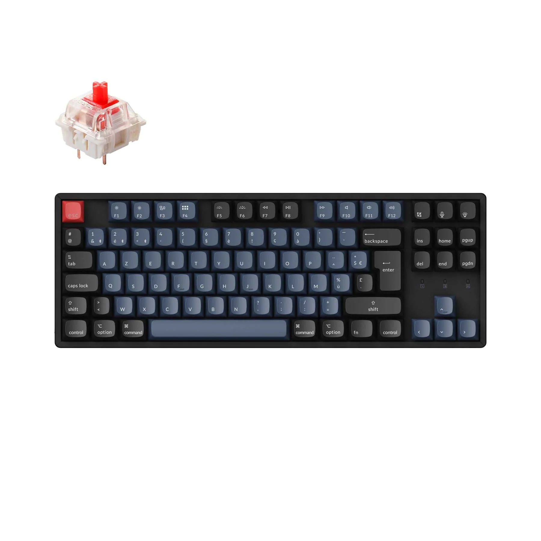 Keychron K8 Pro QMK/VIA Wireless Mechanical Keyboard ISO Layout Collection - Image 9