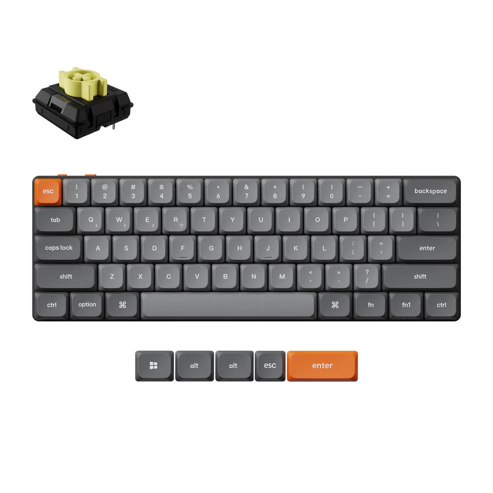 Keychron K9 Max QMK Wireless Custom Mechanical Keyboard (US ANSI Layout) - Image 3
