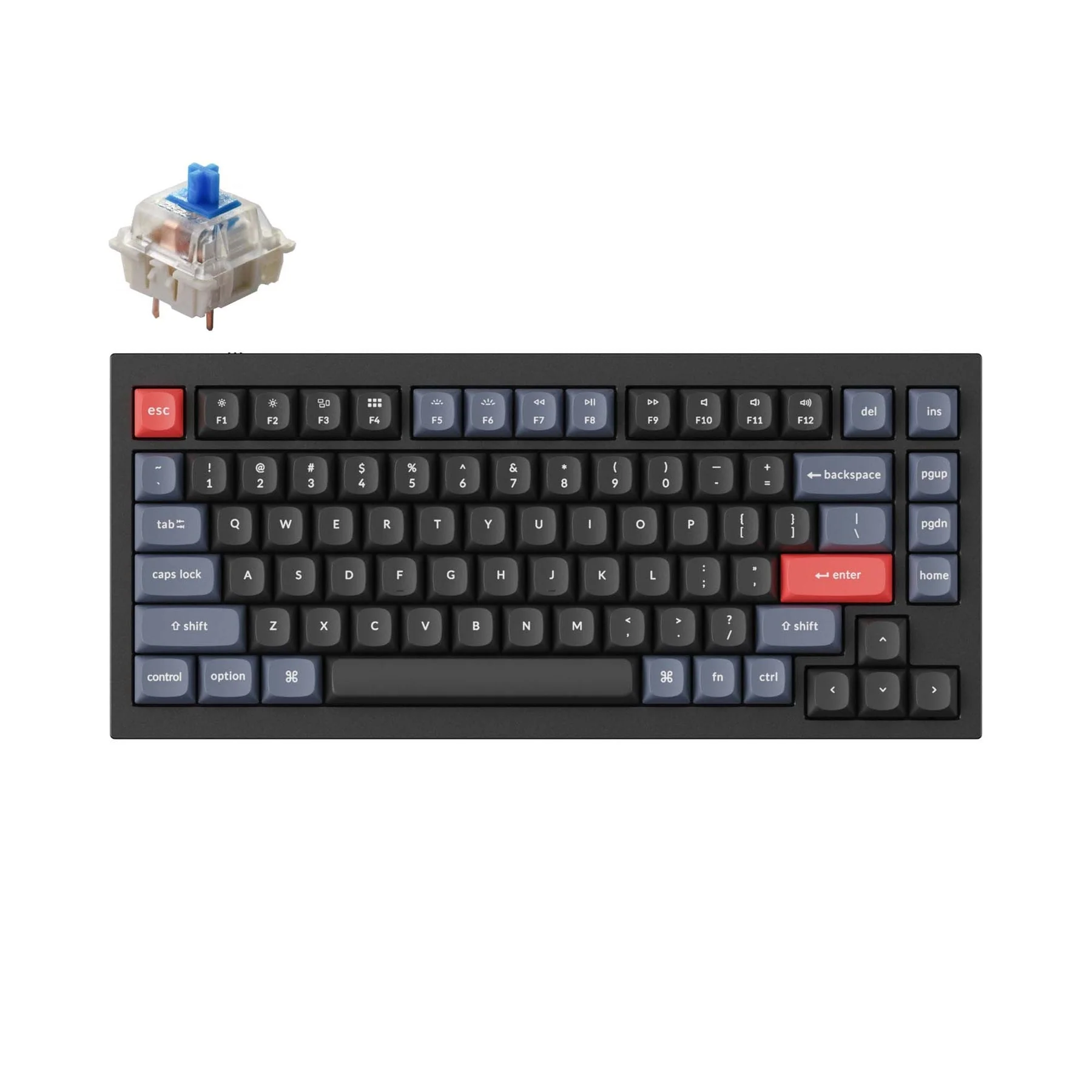 Keychron Q1 QMK Custom Mechanical Keyboard - Version 2 (US ANSI Layout) - Image 25