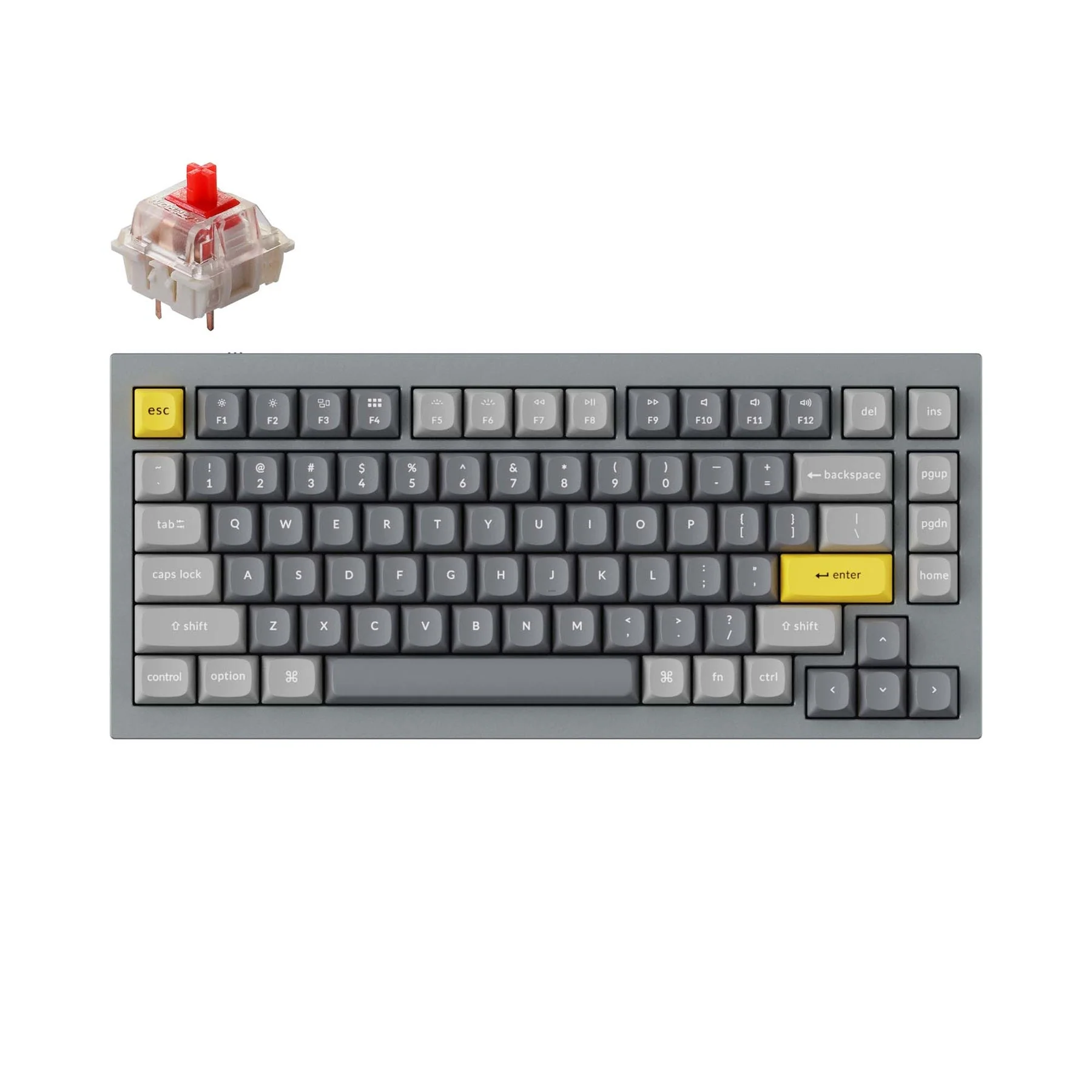 Keychron Q1 QMK Custom Mechanical Keyboard - Version 2 (US ANSI Layout) - Image 27