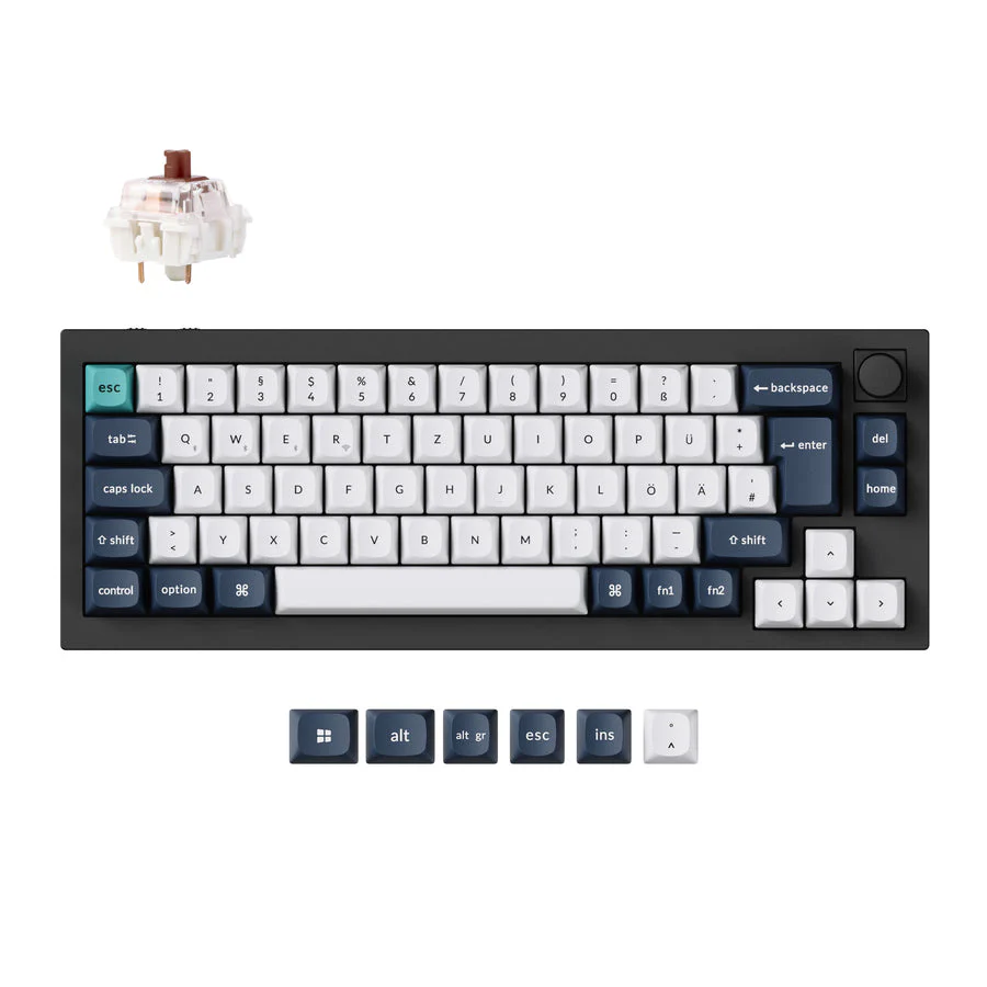 Keychron Q2 Max QMK/VIA Wireless Custom Mechanical Keyboard ISO Layout Collection - Image 2