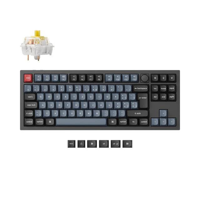 Keychron Q3 Pro QMK/VIA Wireless Custom Mechanical Keyboard ISO Layout Collection - Image 19