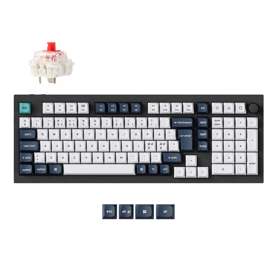 Keychron Q5 Max QMK/VIA Wireless Custom Mechanical Keyboard ISO Layout Collection - Image 7
