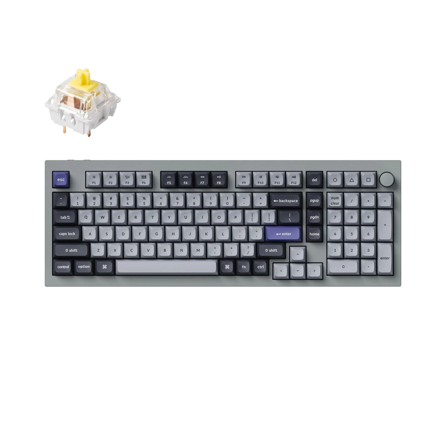 Keychron Q5 Pro QMK/VIA Wireless Custom Mechanical Keyboard (US ANSI Layout) - Image 6