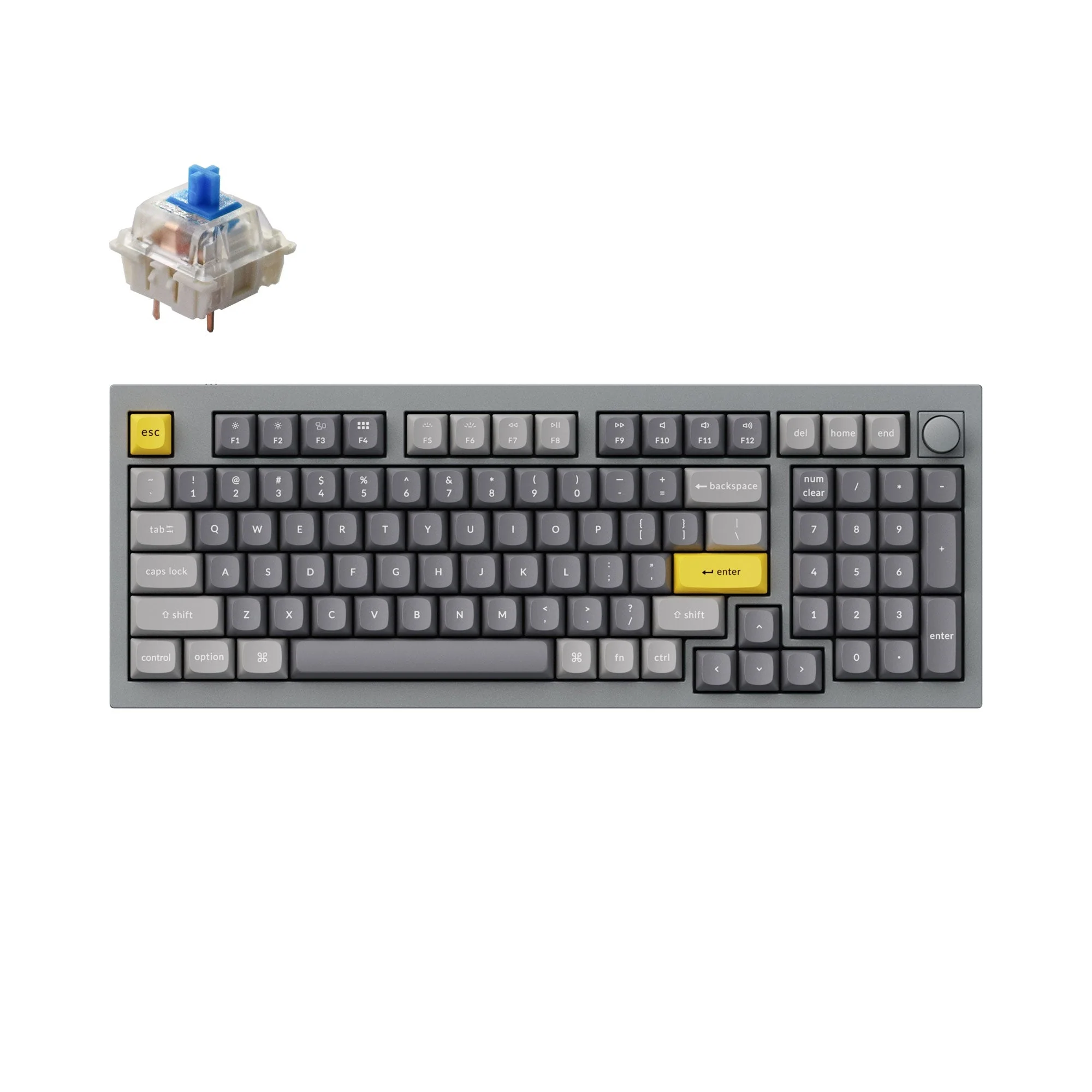 Keychron Q5 QMK Custom Mechanical Keyboard (US ANSI Layout) - Image 20