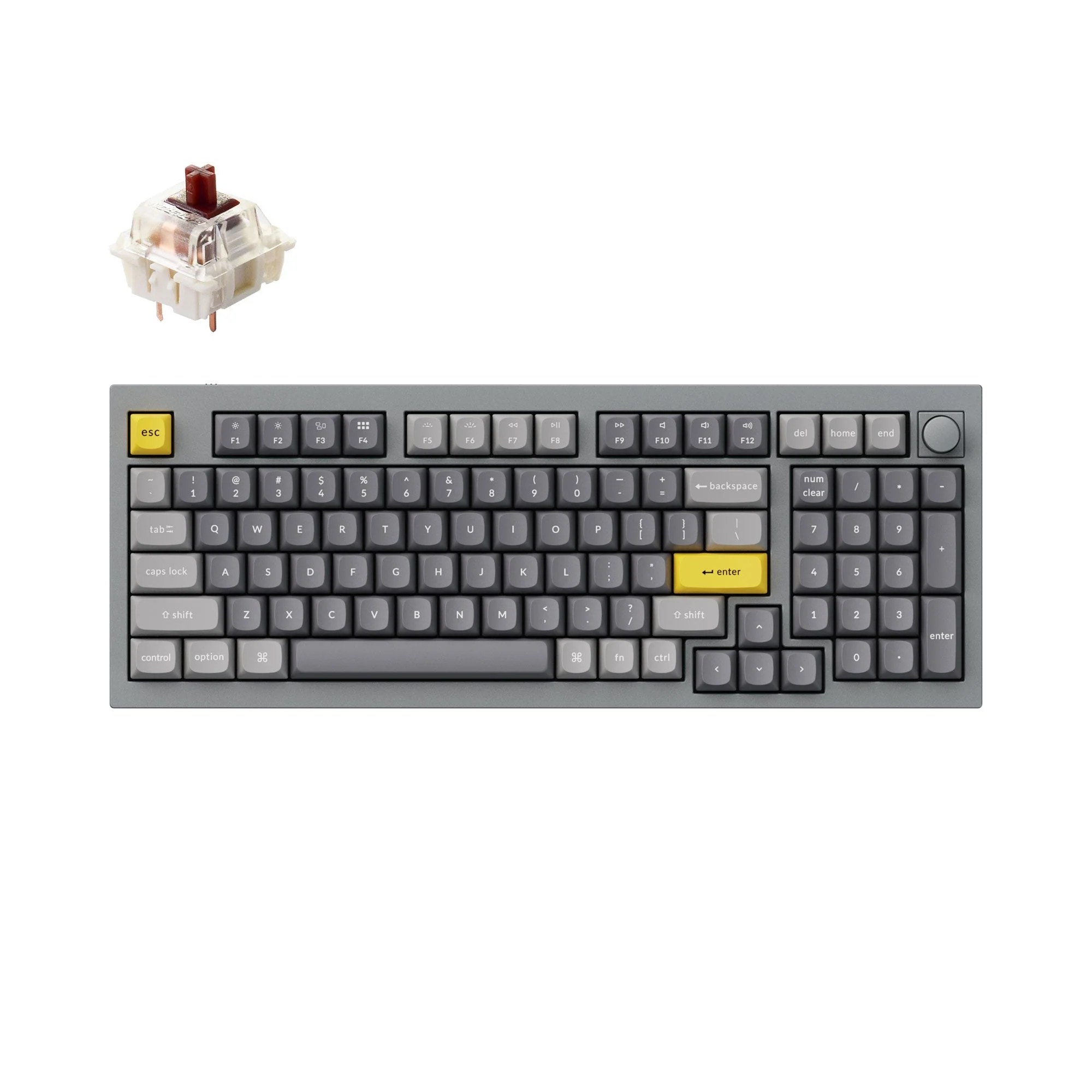 Keychron Q5 QMK Custom Mechanical Keyboard (US ANSI Layout) - Image 21