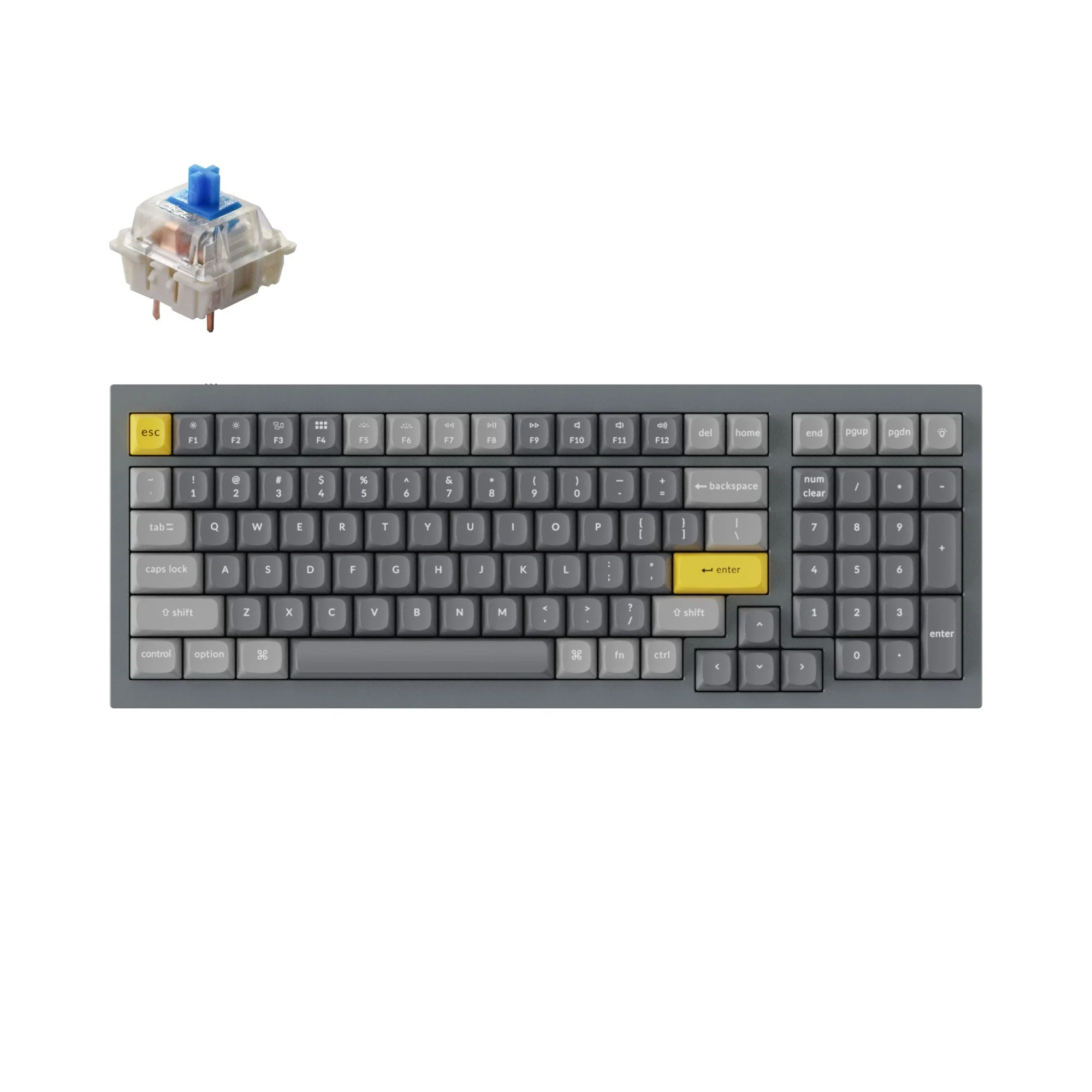 Keychron Q5 QMK Custom Mechanical Keyboard (US ANSI Layout) - Image 5