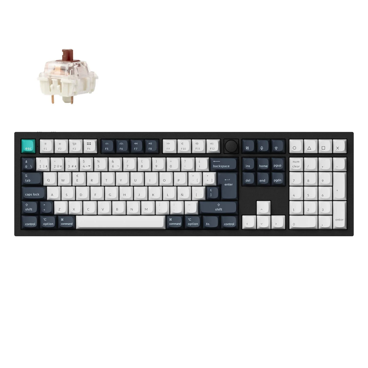 Keychron Q6 Max QMK/VIA Wireless Custom Mechanical Keyboard ISO Layout Collection - Image 14