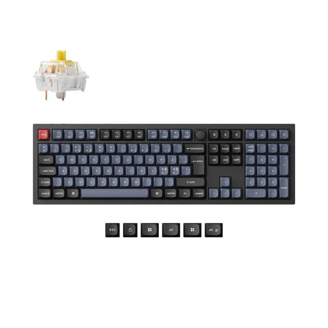 Keychron Q6 Pro QMK/VIA Wireless Custom Mechanical Keyboard ISO Layout Collection - Image 21