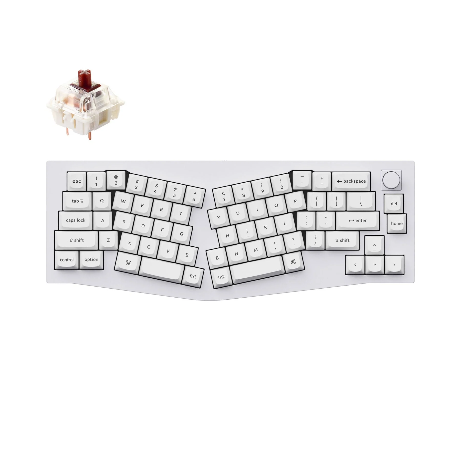 Keychron Q8 (Alice Layout) QMK Custom Mechanical Keyboard (US ANSI Layout) - Image 42