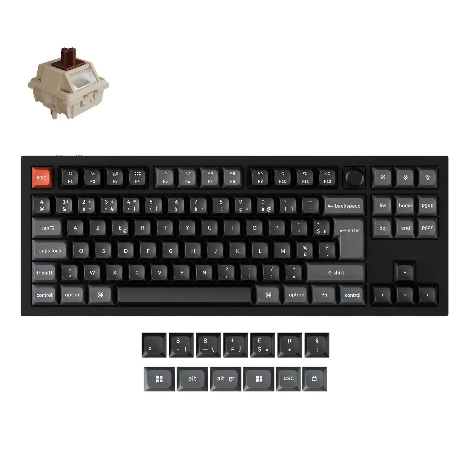 Keychron V3 Ultra 8K Wireless Custom Mechanical Keyboard ISO Layout Collection - Image 9