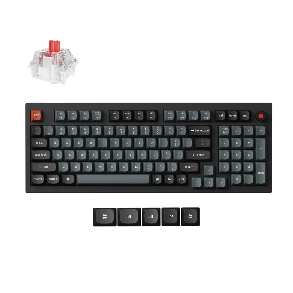 Keychron V5 8K QMK Wired Custom Mechanical Keyboard (US ANSI Layout) - Image 6