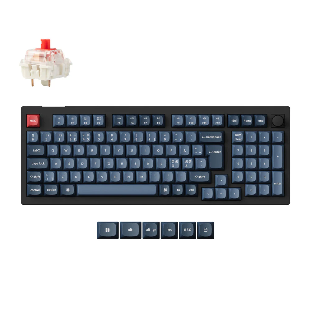 Keychron V5 Max QMK Wireless Custom Mechanical Keyboard ISO Layout Collection - Image 10