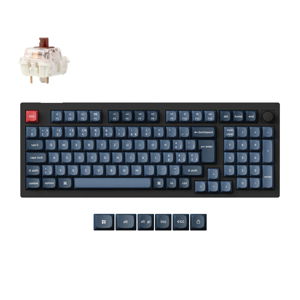 Keychron V5 Max QMK Wireless Custom Mechanical Keyboard ISO Layout Collection - Image 8