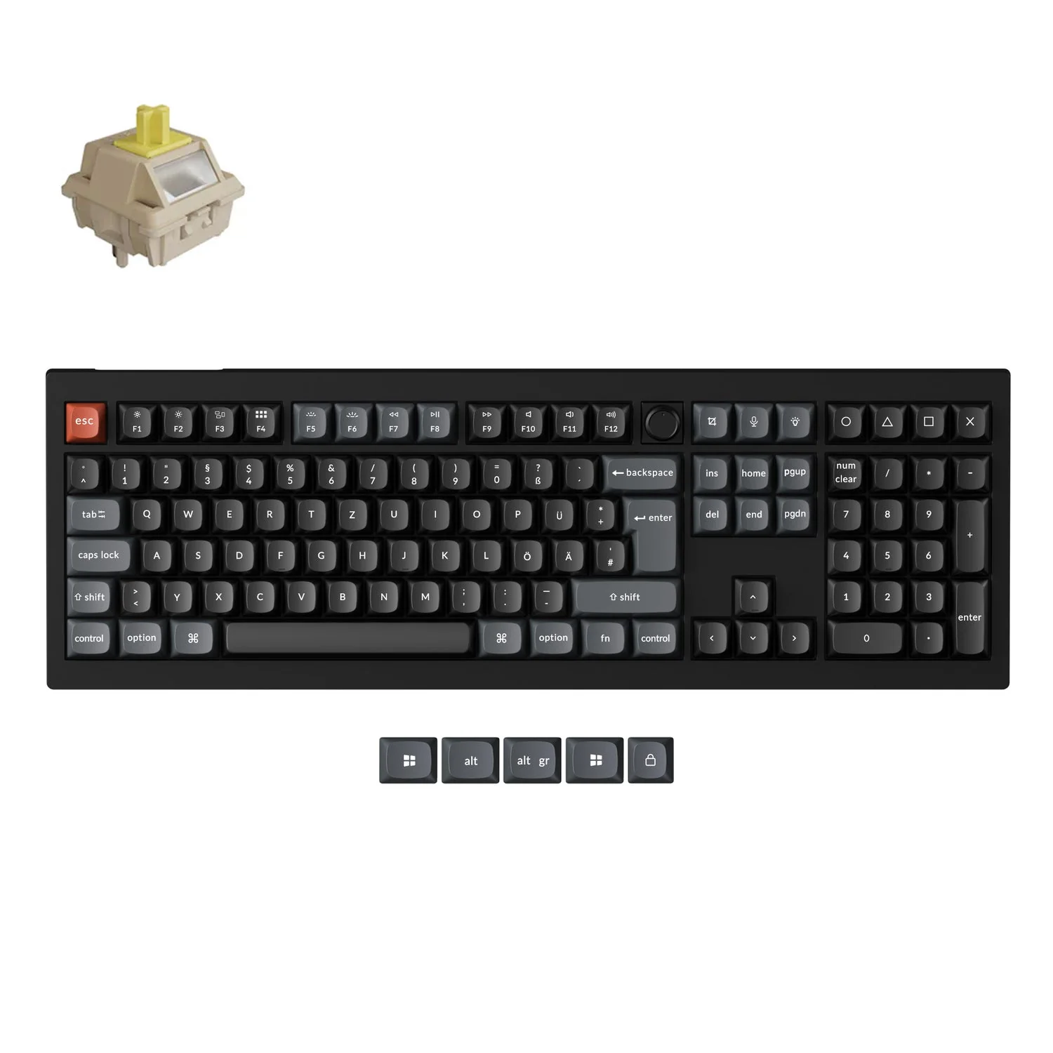Keychron V6 Ultra 8K Wireless Custom Mechanical Keyboard ISO Layout Collection - Image 13