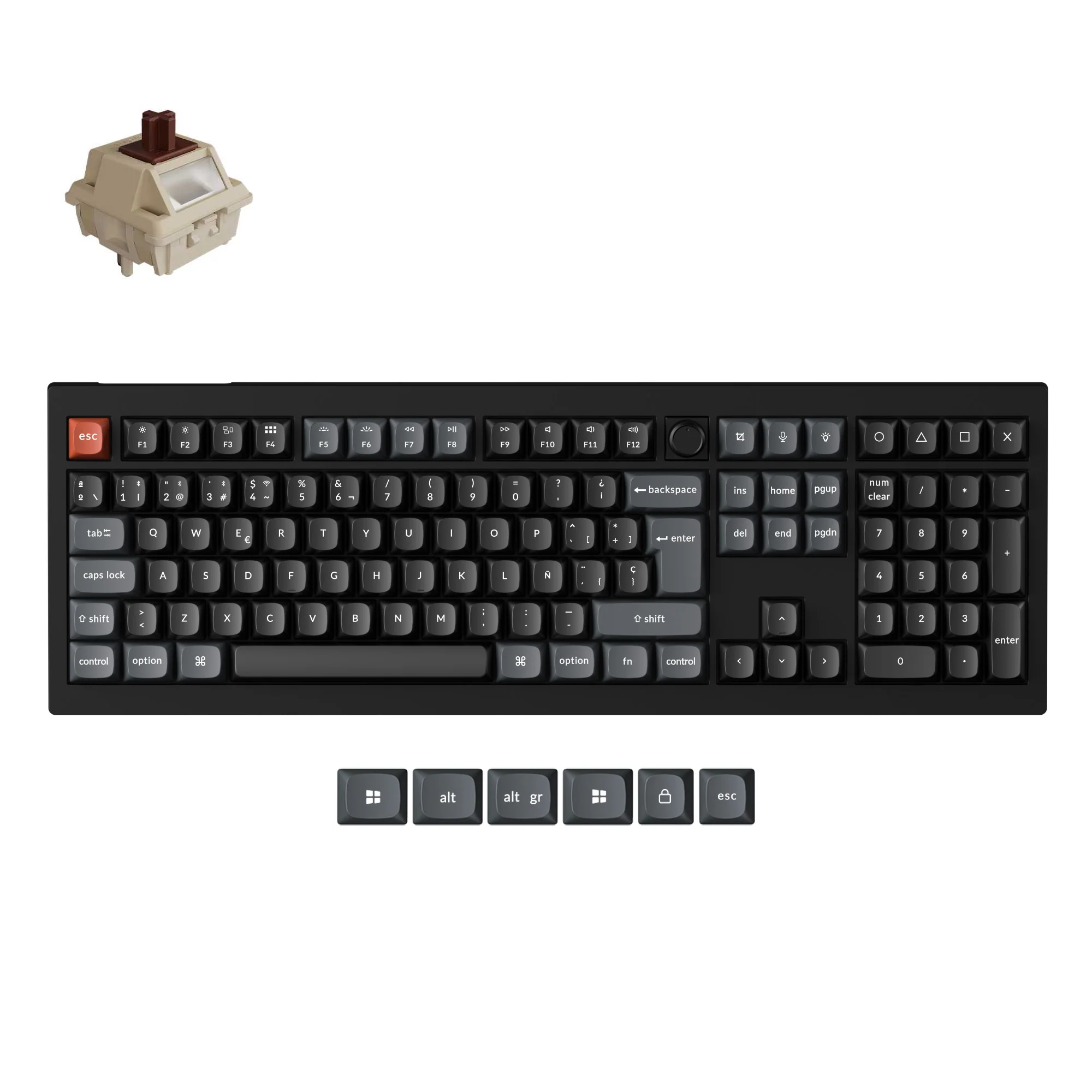 Keychron V6 Ultra 8K Wireless Custom Mechanical Keyboard ISO Layout Collection - Image 7