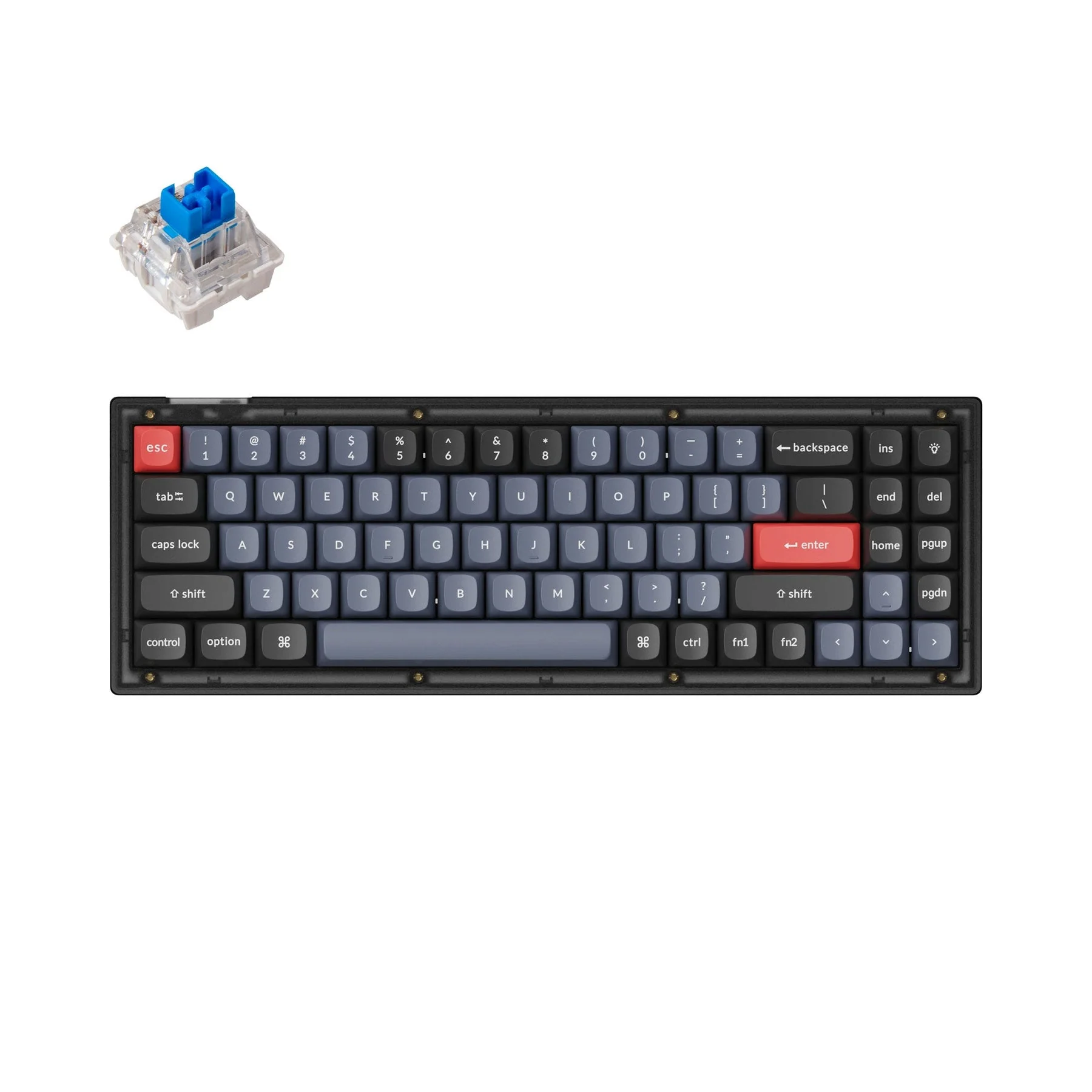 Keychron V7 QMK Custom Mechanical Keyboard (US ANSI Layout) - Image 2